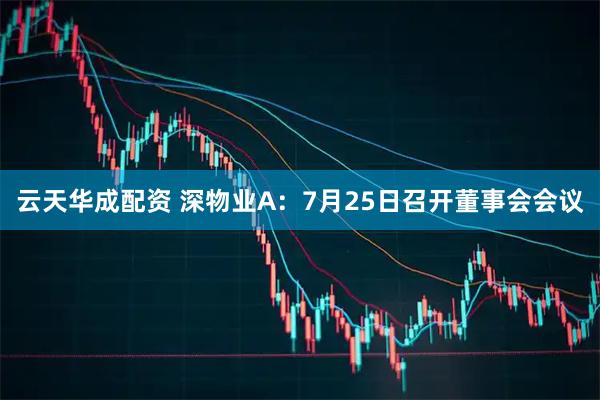 云天华成配资 深物业A：7月25日召开董事会会议